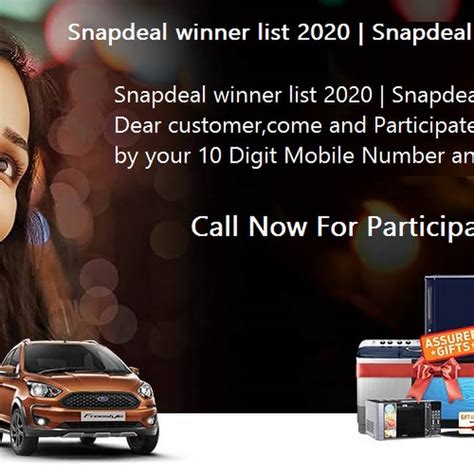 snapdeal lucky draw winner list|Snapdeal Lucky draw winner 2020 .